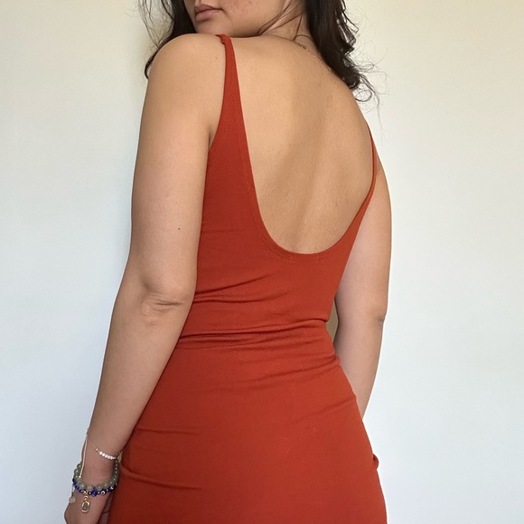 Scoop Back Bodycon Dress - Picture 2 of 3